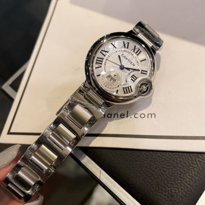 Cartier 316L Steel 33MM Diameter 30M Waterproof Watch